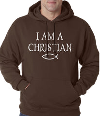 I Am A Christian Oregon College Shooting Adult Hoodie