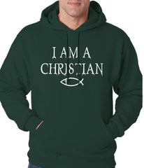 I Am A Christian Oregon College Shooting Adult Hoodie