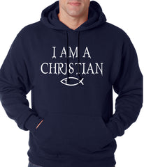 I Am A Christian Oregon College Shooting Adult Hoodie