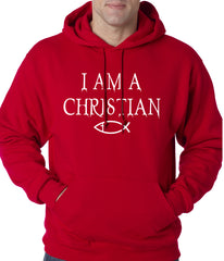 I Am A Christian Oregon College Shooting Adult Hoodie