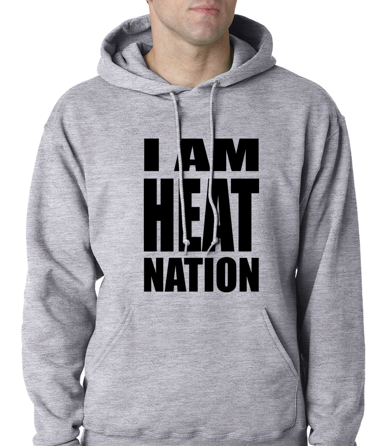 I Am Heat Nation Basketball Adult Hoodie