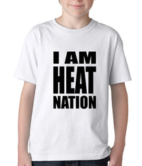 I Am Heat Nation Basketball Kids T-shirt
