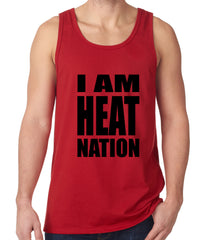 I Am Heat Nation Basketball Tank Top