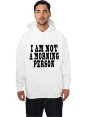 I Am Not a Morning Person Cara Delevingne Vogue Adult Hoodie