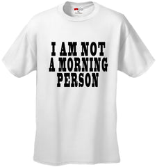 I Am Not a Morning Person Cara Delevingne Vogue Men's T-Shirt