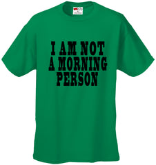 I Am Not a Morning Person Cara Delevingne Vogue Men's T-Shirt