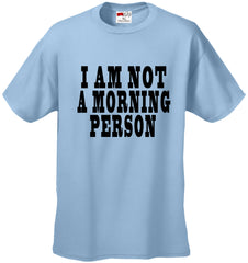 I Am Not a Morning Person Cara Delevingne Vogue Men's T-Shirt