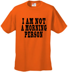 I Am Not a Morning Person Cara Delevingne Vogue Men's T-Shirt