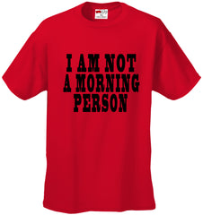 I Am Not a Morning Person Cara Delevingne Vogue Men's T-Shirt