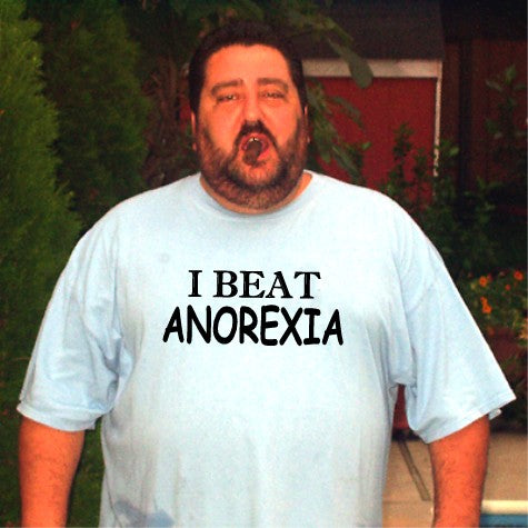I Beat Anorexia Girls T-Shirt –