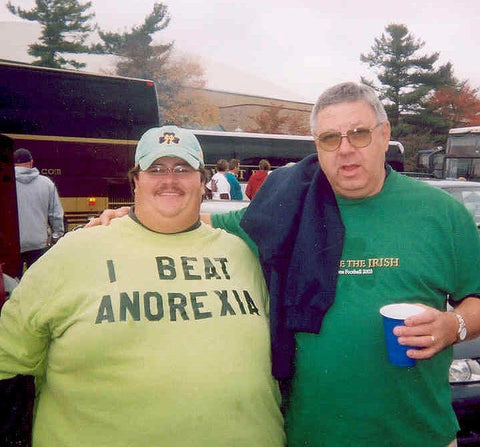 I Beat Anorexia Mens T-Shirt