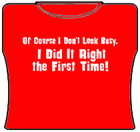 I Don't Look Busy Girls T-Shirt