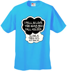 "I Fell In Love" John Green Quote from The Fault in Our Stars Kid's T-Shirt