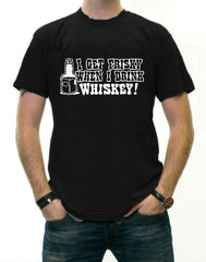 I Get Friskey When I Drink Whiskey Mens T-Shirt 