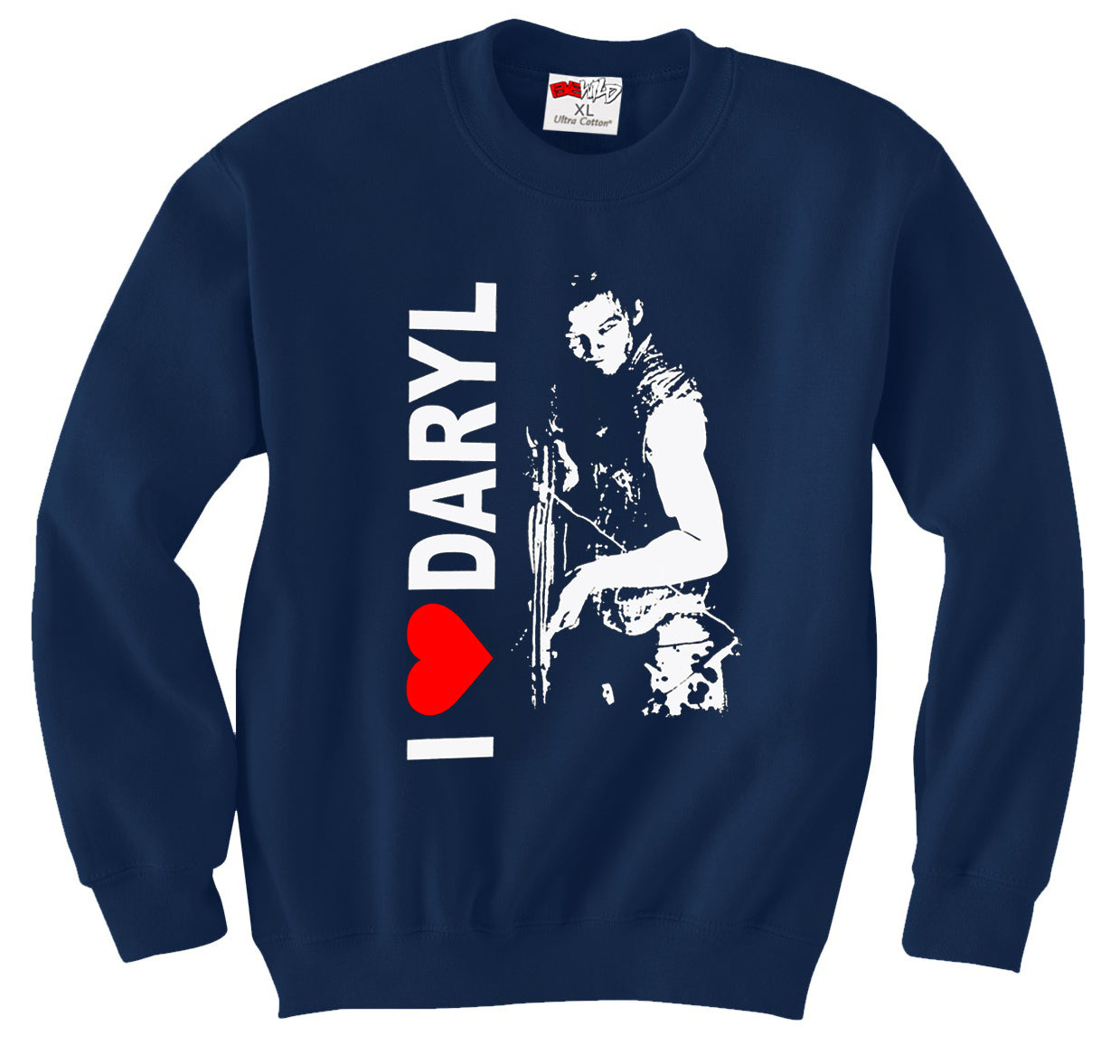 I Heart Daryl Crew Neck Sweatshirt