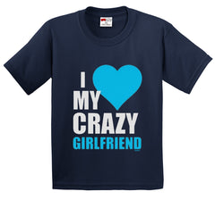 I Heart My Crazy Girlfriend Men's T-Shirt