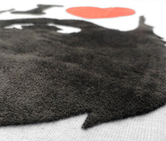 I Love Beards Fuzzy Adult Hoodie