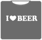 I Love Beer Mens T-Shirt