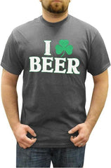 I Love Beer Shamrock T-Shirt