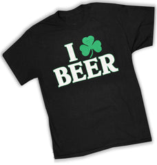 I Love Beer Shamrock T-Shirt