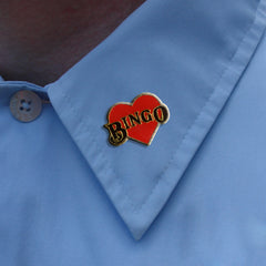 I Love Bingo Lapel Pin