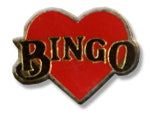 I Love Bingo Lapel Pin