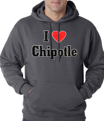 I Love Chipotle Adult Hoodie