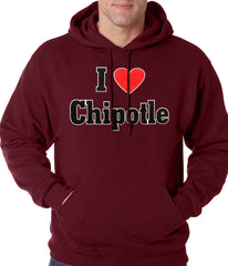 I Love Chipotle Adult Hoodie