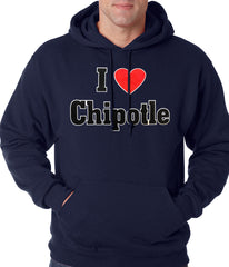 I Love Chipotle Adult Hoodie