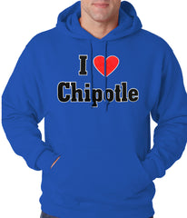 I Love Chipotle Adult Hoodie