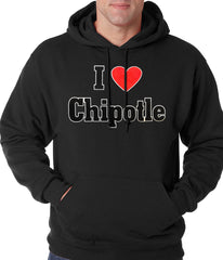 I Love Chipotle Adult Hoodie