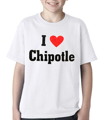 I Love Chipotle Kids T-shirt