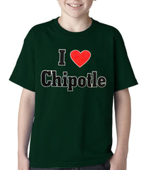 I Love Chipotle Kids T-shirt
