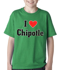 I Love Chipotle Kids T-shirt