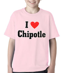 I Love Chipotle Kids T-shirt