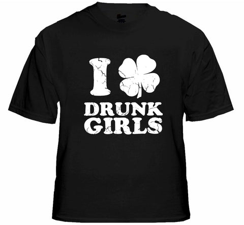 I Love Drunk Girls Men's T-Shirt