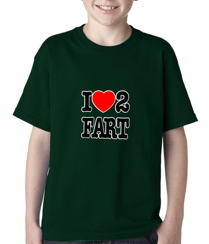 I Love Farting Kids T-shirt
