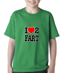 I Love Farting Kids T-shirt