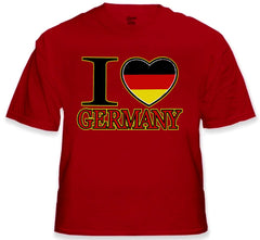 I Love Germany Mens T-Shirt