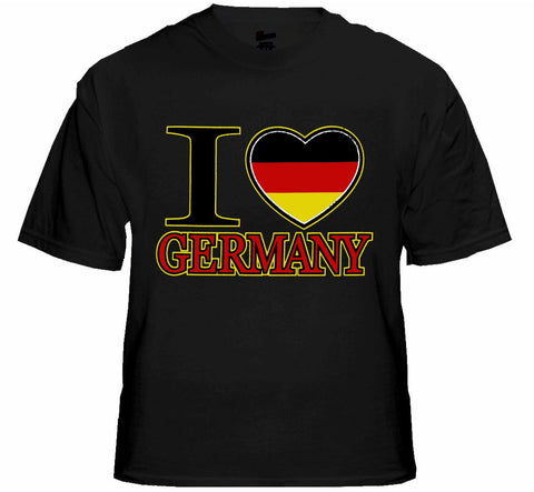 I Love Germany Mens T-Shirt