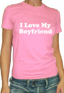 I Love /  I  Hate My Boyfriend Girls T-Shirt