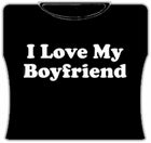 I Love / I Hate My Boyfriend Girls T-Shirt