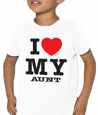 I Love My Aunt Kids T-Shirt