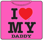 I Love My Daddy Kids T-Shirt