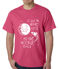 I Love My GrandKids to the Moon and Back Mens T-shirt