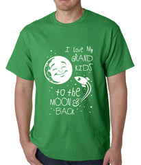 I Love My GrandKids to the Moon and Back Mens T-shirt