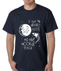 I Love My GrandKids to the Moon and Back Mens T-shirt