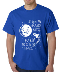 I Love My GrandKids to the Moon and Back Mens T-shirt