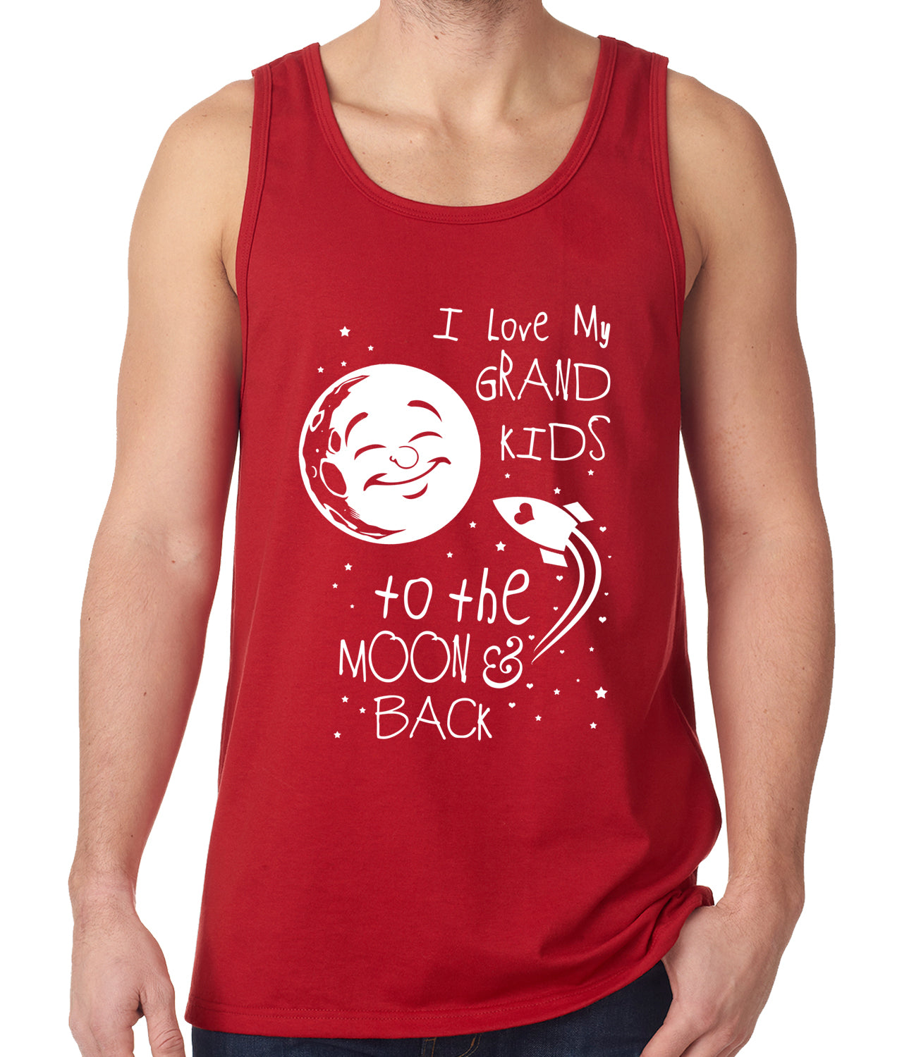 I Love My GrandKids to the Moon and Back Tank Top