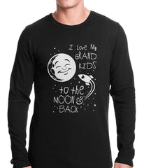 I Love My GrandKids to the Moon and Back Thermal Shirt